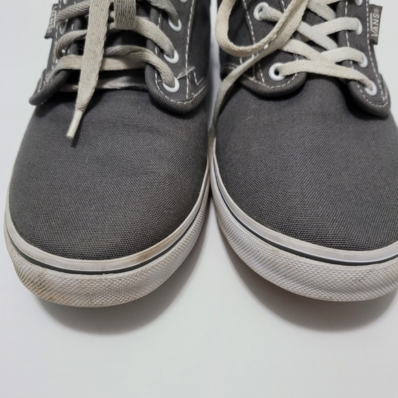 Vans Gray Canvas Low Pro Sneakers - Picture 6 of 10